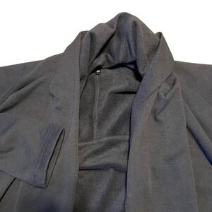 DREW Black Shawl Collar Open Front Long Sleeve Cardigan Women's Size XS